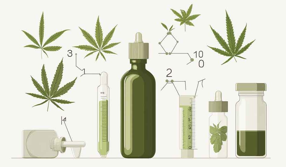Diagram illustrating the entourage effect cannabis showing interaction between cannabinoids and terpenes for enhanced benefits