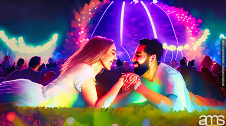 Cannabis in Norway Norwegians at the festival