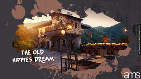 old hippie dream grow your own Rapallo Italy