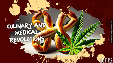 Pretzel and a cannabis
