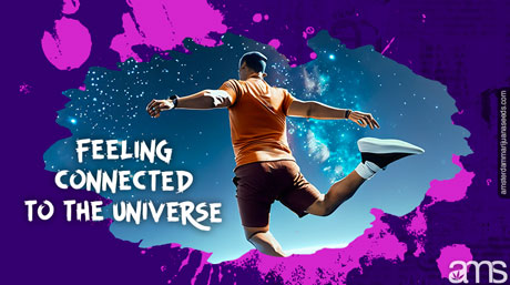 feeling connected to the universe with cannabis